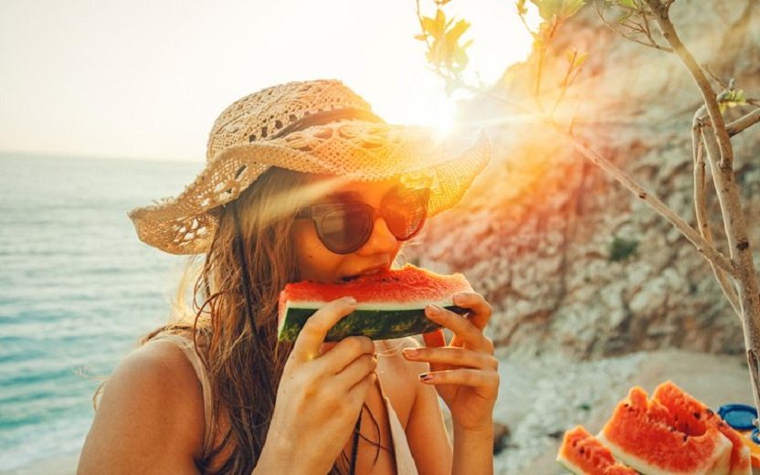 Cuidados na Praia - Alimentação