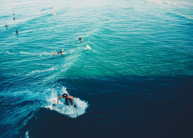 Picos de surfe no Brasil
