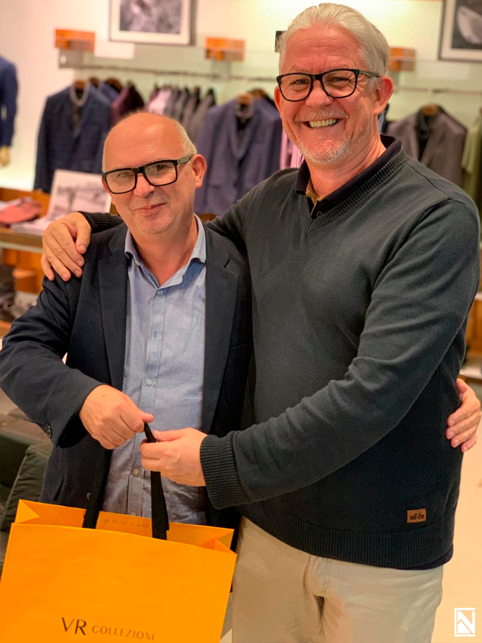 Benito Carcuchinski ganhou um vale-compras